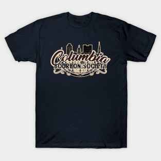 Columbia Bourbon Society Primary Logo Tee (Front Only) T-Shirt